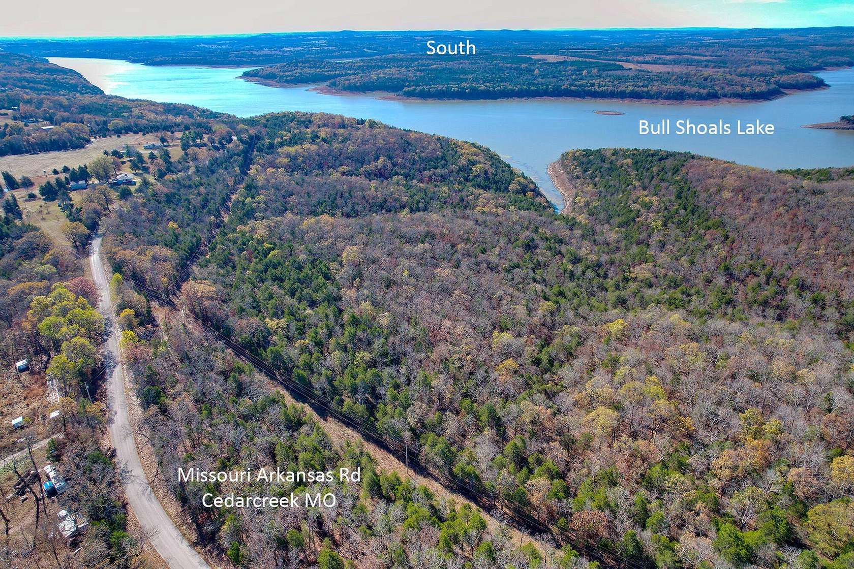 24.43 Acres of Recreational Land for Sale in Cedar Creek Township, Missouri