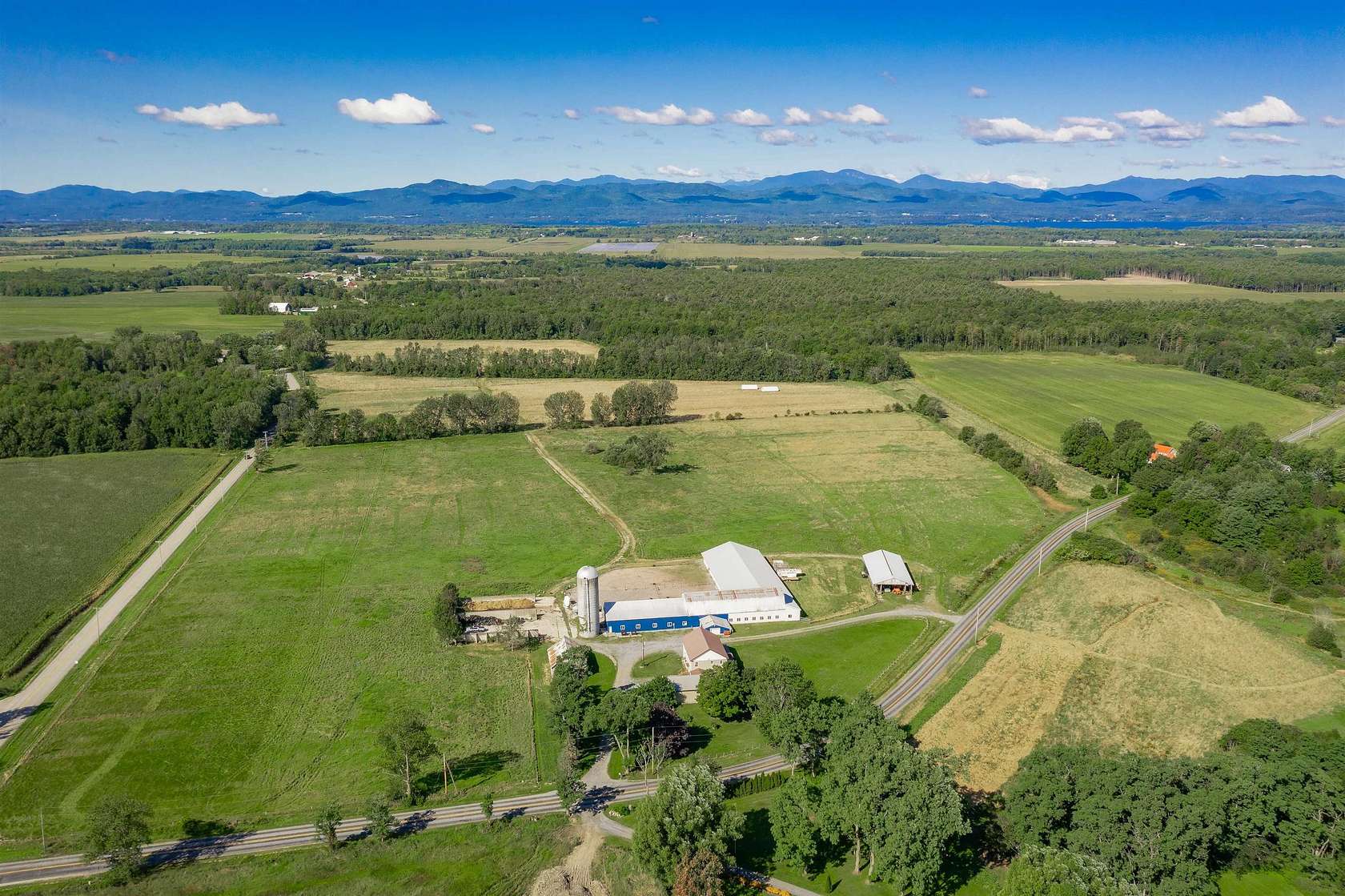 120 Acres of Agricultural Land with Home for Sale in Panton, Vermont