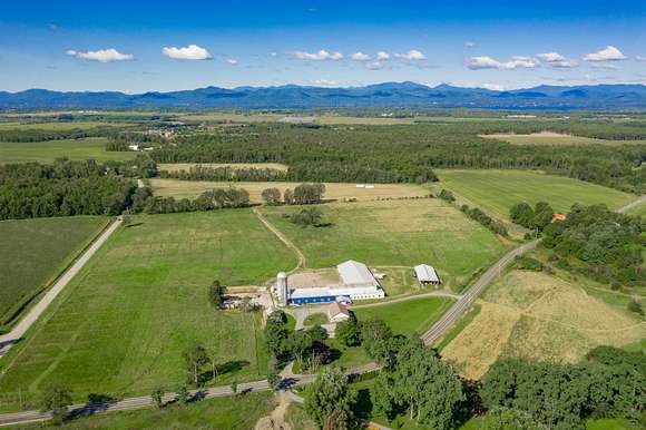 120 Acres of Agricultural Land with Home for Sale in Panton, Vermont