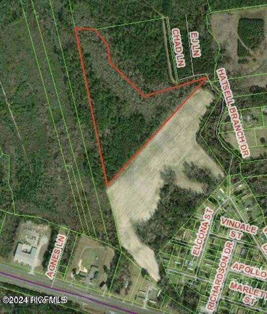 17.4 Acres of Land for Sale in Hubert, North Carolina