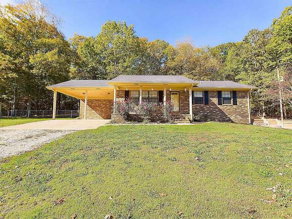 14.89 Acres of Land with Home for Sale in Leighton, Alabama