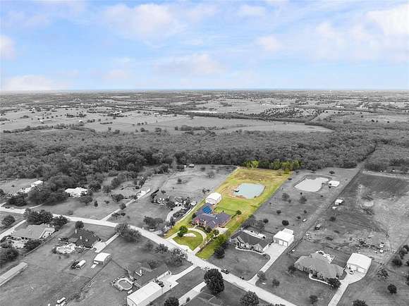 4.099 Acres of Residential Land with Home for Sale in Forney, Texas