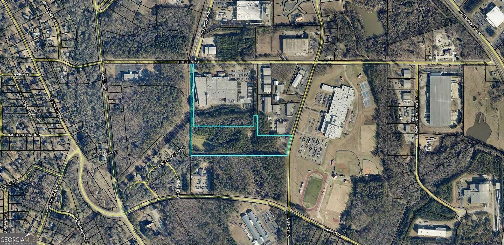 14.11 Acres of Commercial Land for Sale in Griffin, Georgia