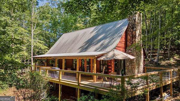 4.38 Acres of Land with Home for Sale in Blairsville, Georgia