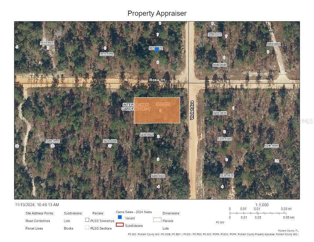 0.23 Acres of Residential Land for Sale in Interlachen, Florida