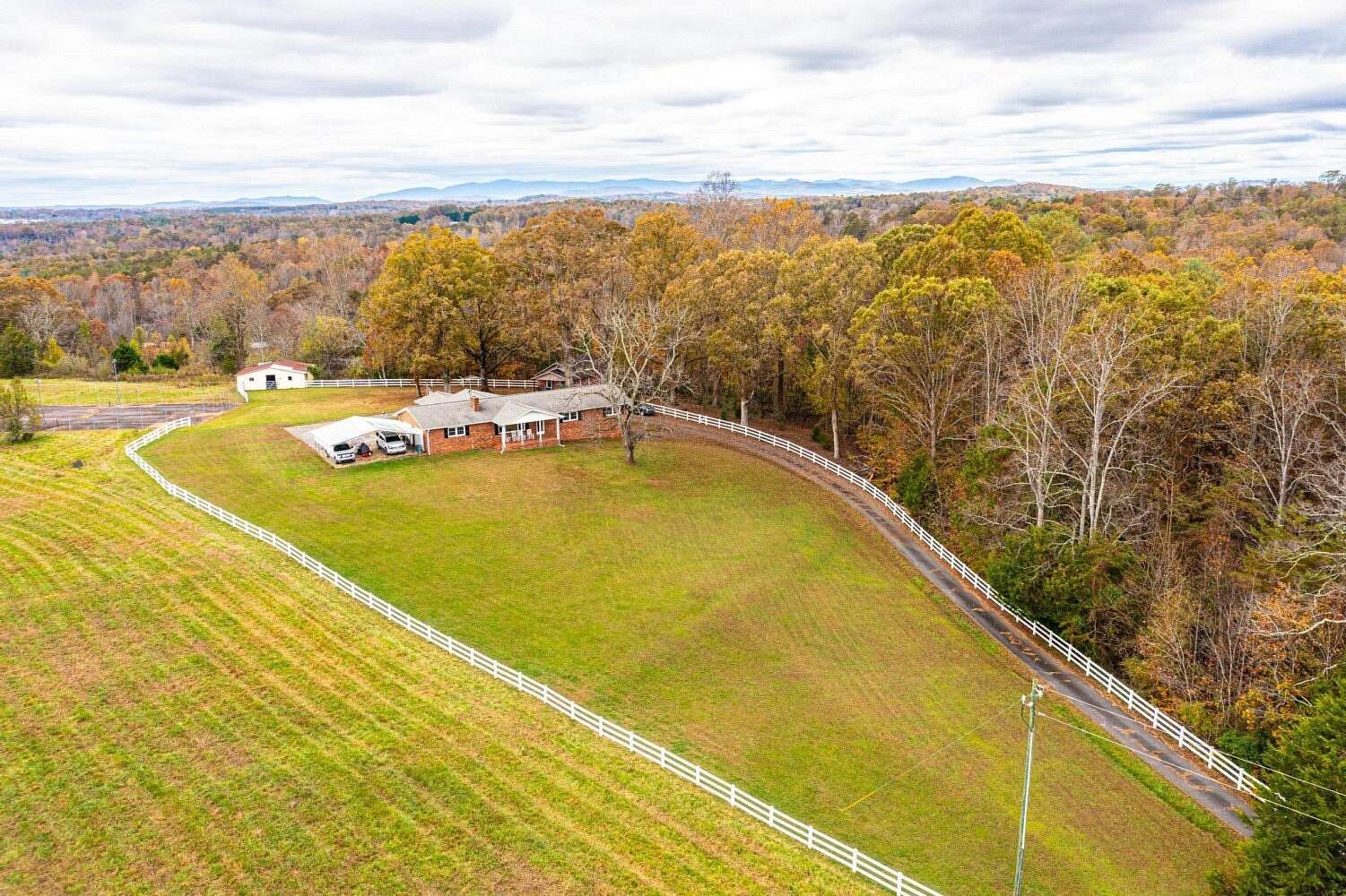 29.49 Acres of Agricultural Land with Home for Sale in Hickory, North Carolina