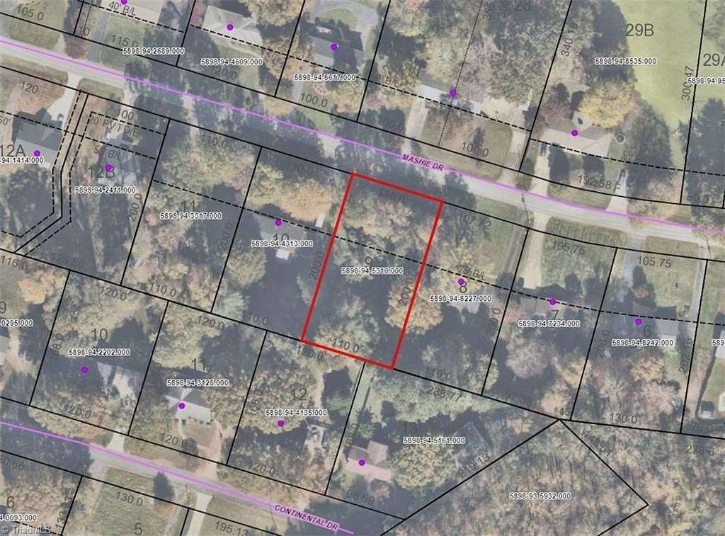 0.51 Acres of Residential Land for Sale in Pfafftown, North Carolina