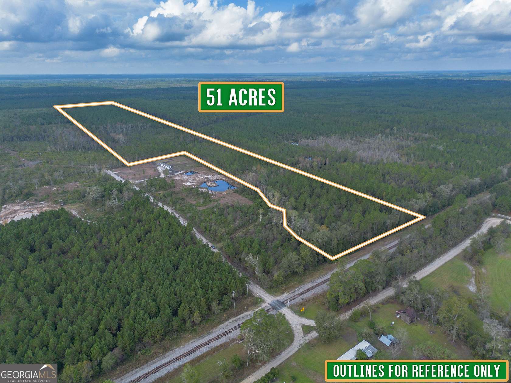 51 Acres of Land for Sale in Nahunta, Georgia