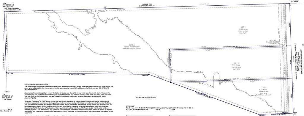 5.42 Acres of Residential Land for Sale in Linwood, Kansas