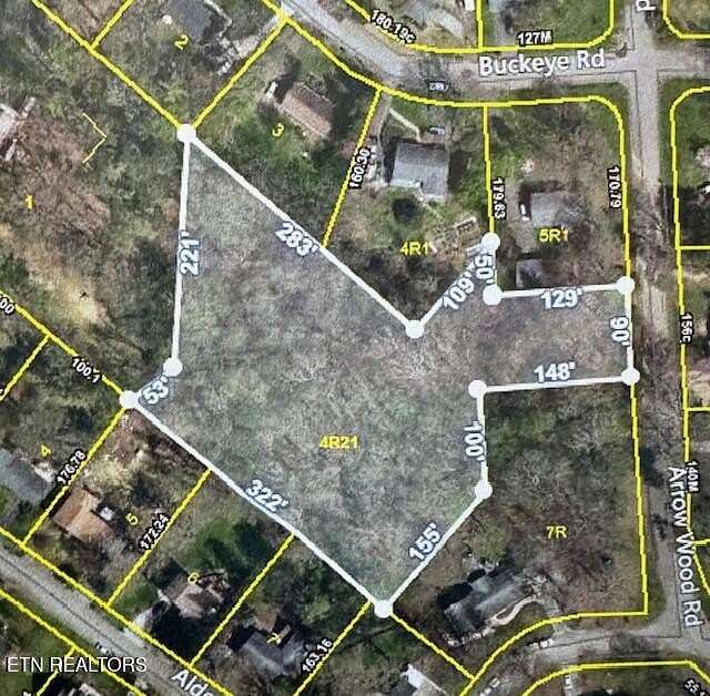 2.22 Acres of Residential Land for Sale in Knoxville, Tennessee