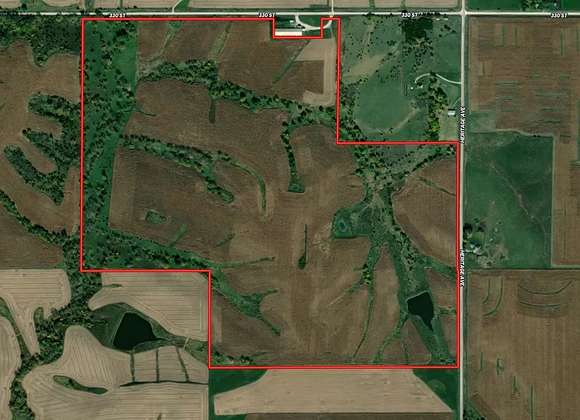 252.12 Acres of Agricultural Land for Sale in Lorimor, Iowa