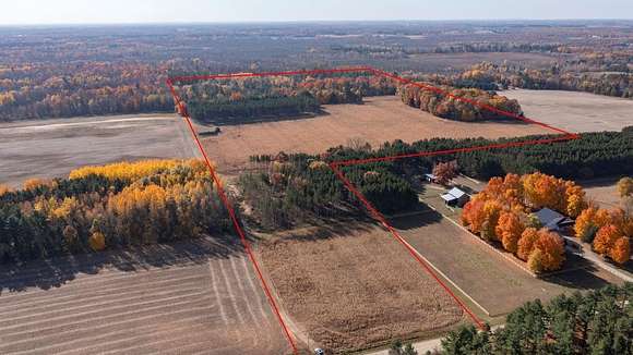 85.36 Acres of Land for Auction in Clintonville, Wisconsin