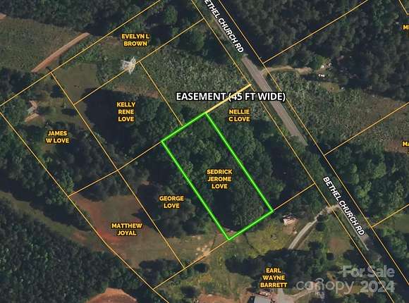 1 Acre of Land for Sale in Midland, North Carolina