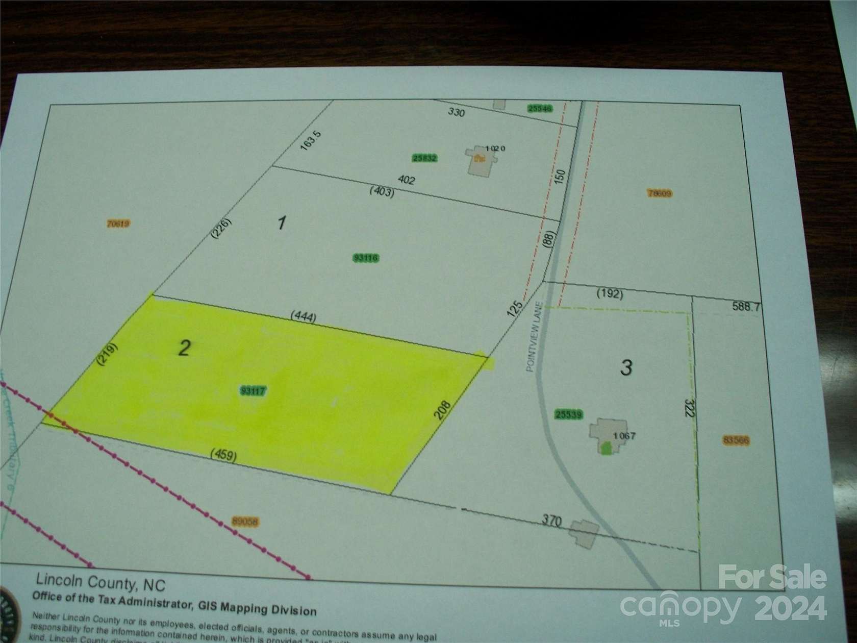 2.01 Acres of Residential Land for Sale in Lincolnton, North Carolina