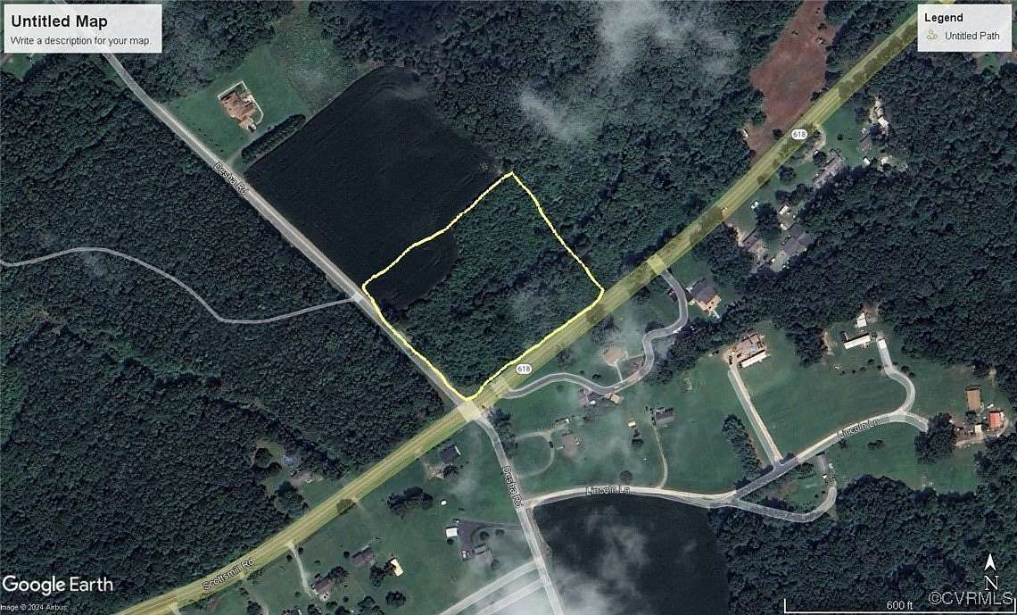 7 Acres of Land for Sale in Tappahannock, Virginia