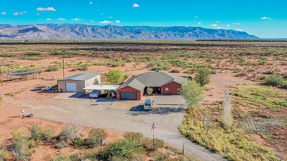 14.15 Acres of Recreational Land with Home for Sale in Alamogordo, New Mexico