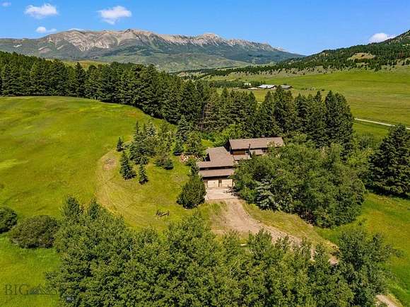 8.623 Acres of Residential Land with Home for Sale in Bozeman, Montana