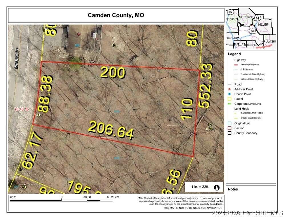 0.45 Acres of Residential Land for Sale in Village of Four Seasons, Missouri