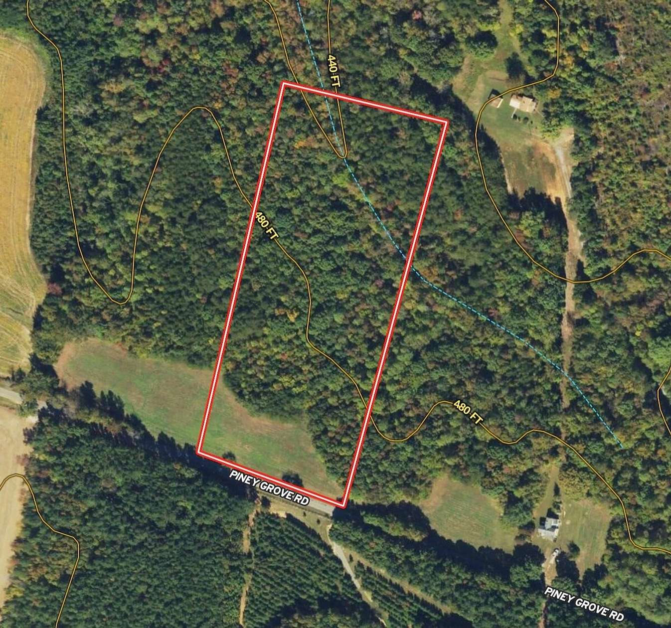 7.03 Acres of Recreational Land for Sale in Alton, Virginia