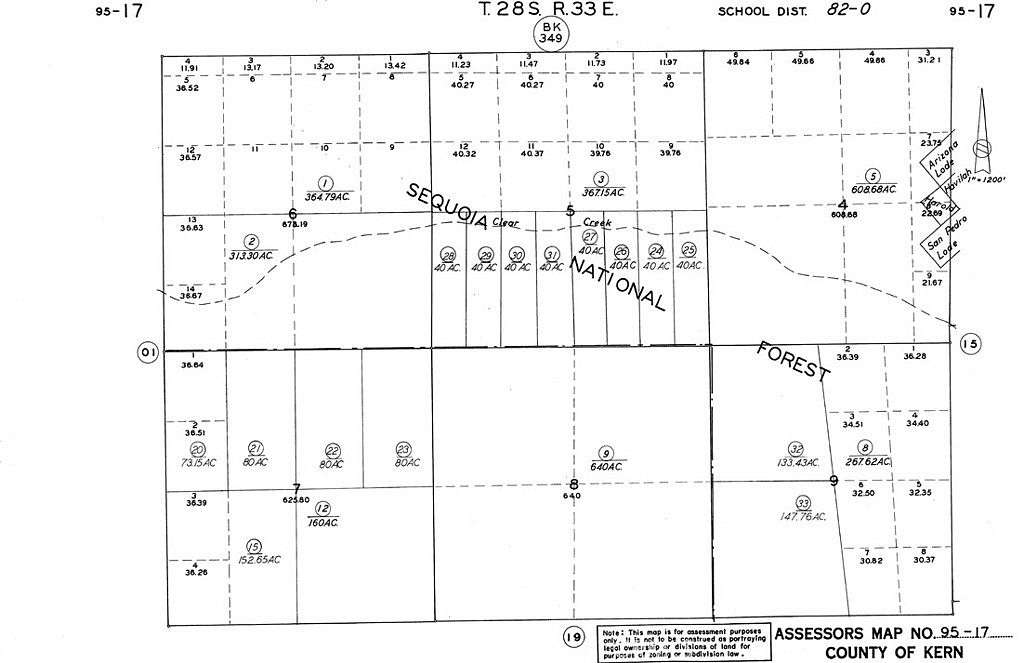 80 Acres of Land for Sale in Caliente, California