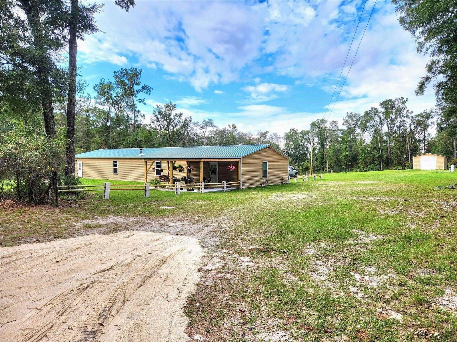 2.03 Acres of Residential Land with Home for Sale in High Springs, Florida