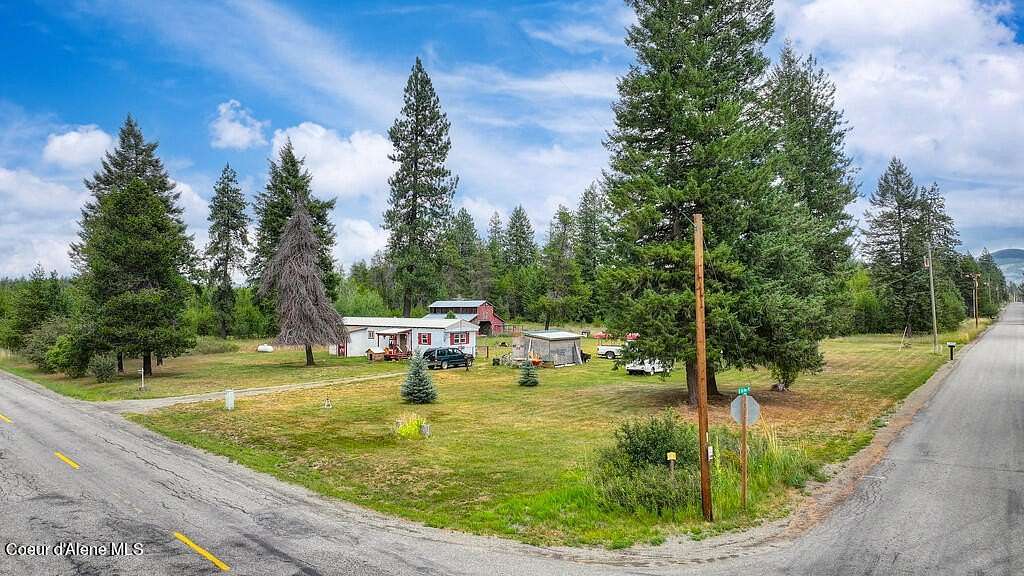 5.1 Acres of Residential Land with Home for Sale in Athol, Idaho