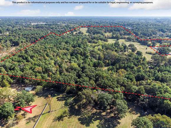 132 Acres of Recreational Land for Sale in Longview, Texas