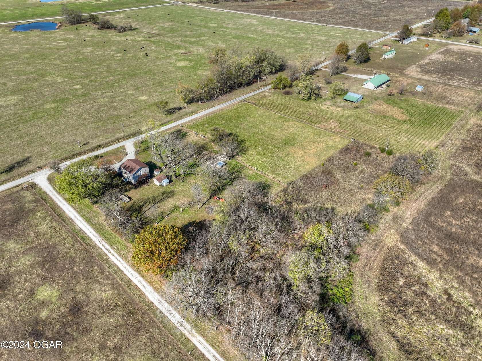 3 Acres of Residential Land with Home for Sale in Sarcoxie, Missouri