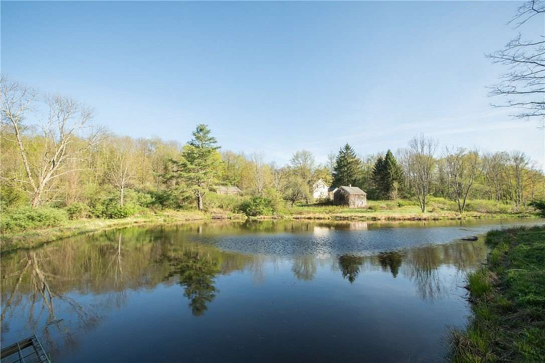 124.92 Acres of Land with Home for Sale in Kortright Town, New York