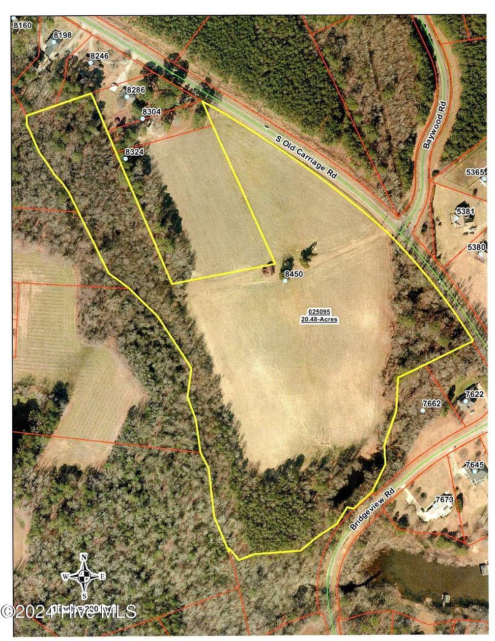 20.5 Acres of Land for Sale in Rocky Mount, North Carolina