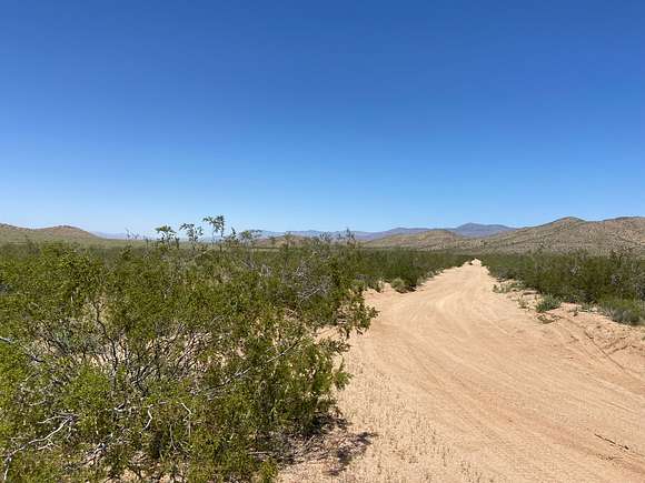 Internal road to the land