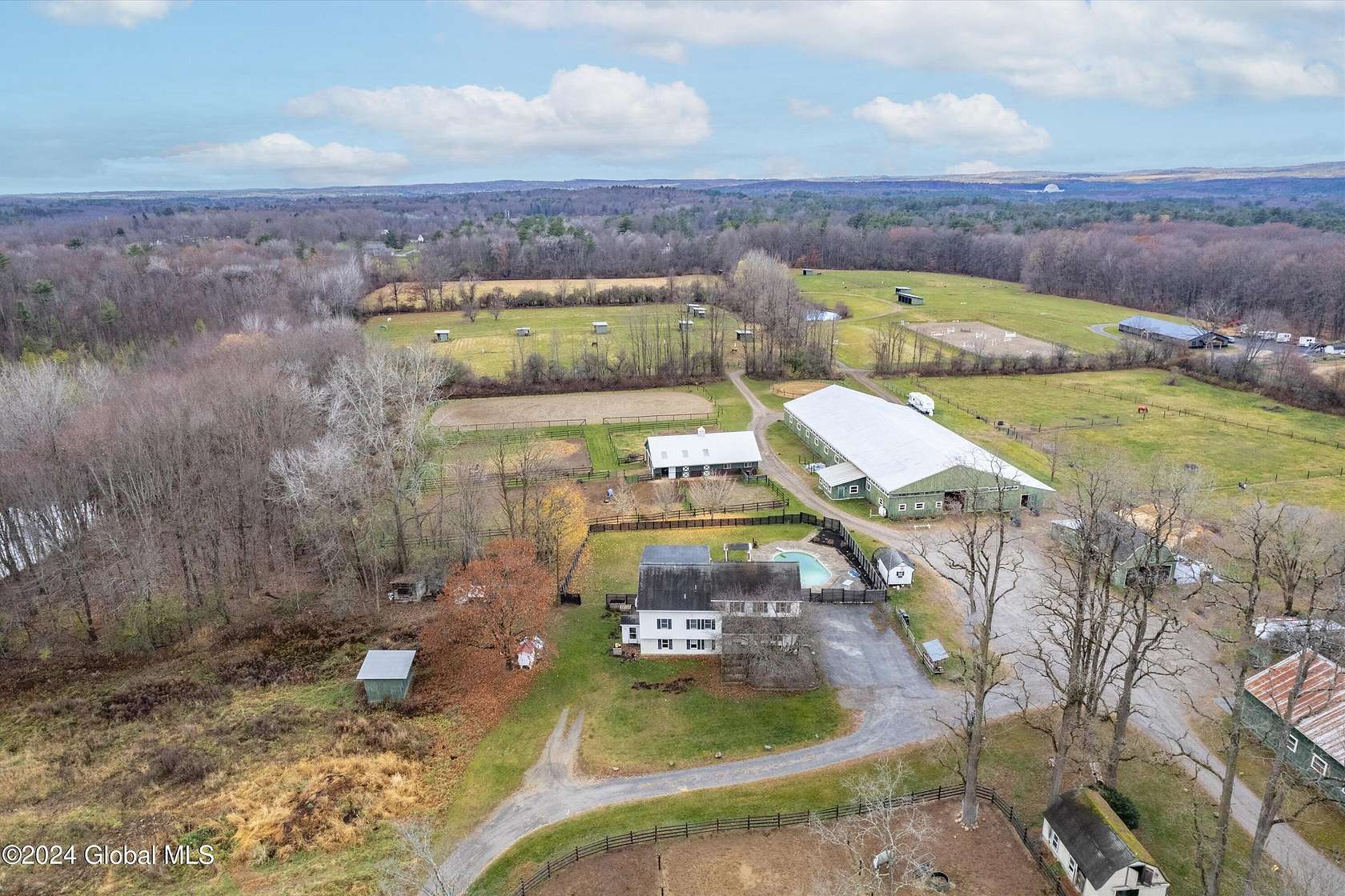 17.71 Acres of Land with Home for Sale in Milton, New York