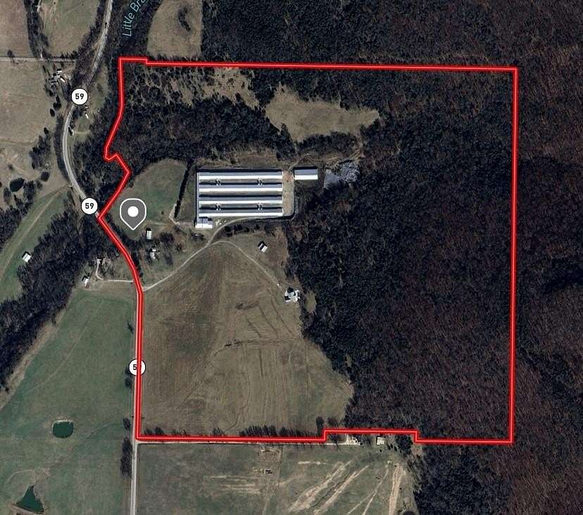 171 Acres of Agricultural Land with Home for Sale in Lincoln, Arkansas