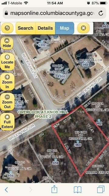 0.59 Acres of Land for Sale in Evans, Georgia