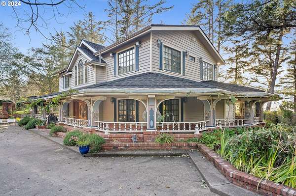 5.24 Acres of Residential Land with Home for Sale in Tillamook, Oregon