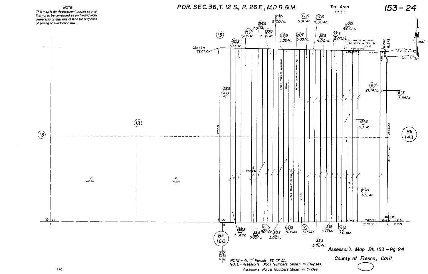 5 Acres of Land for Sale in Miramonte, California