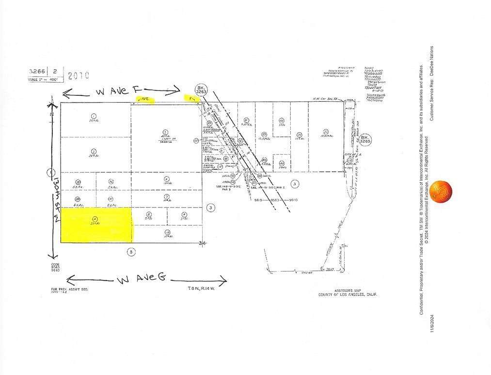 20.179 Acres of Land for Sale in Lancaster, California