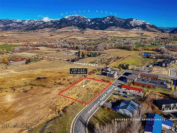 1.33 Acres of Commercial Land for Sale in Bozeman, Montana