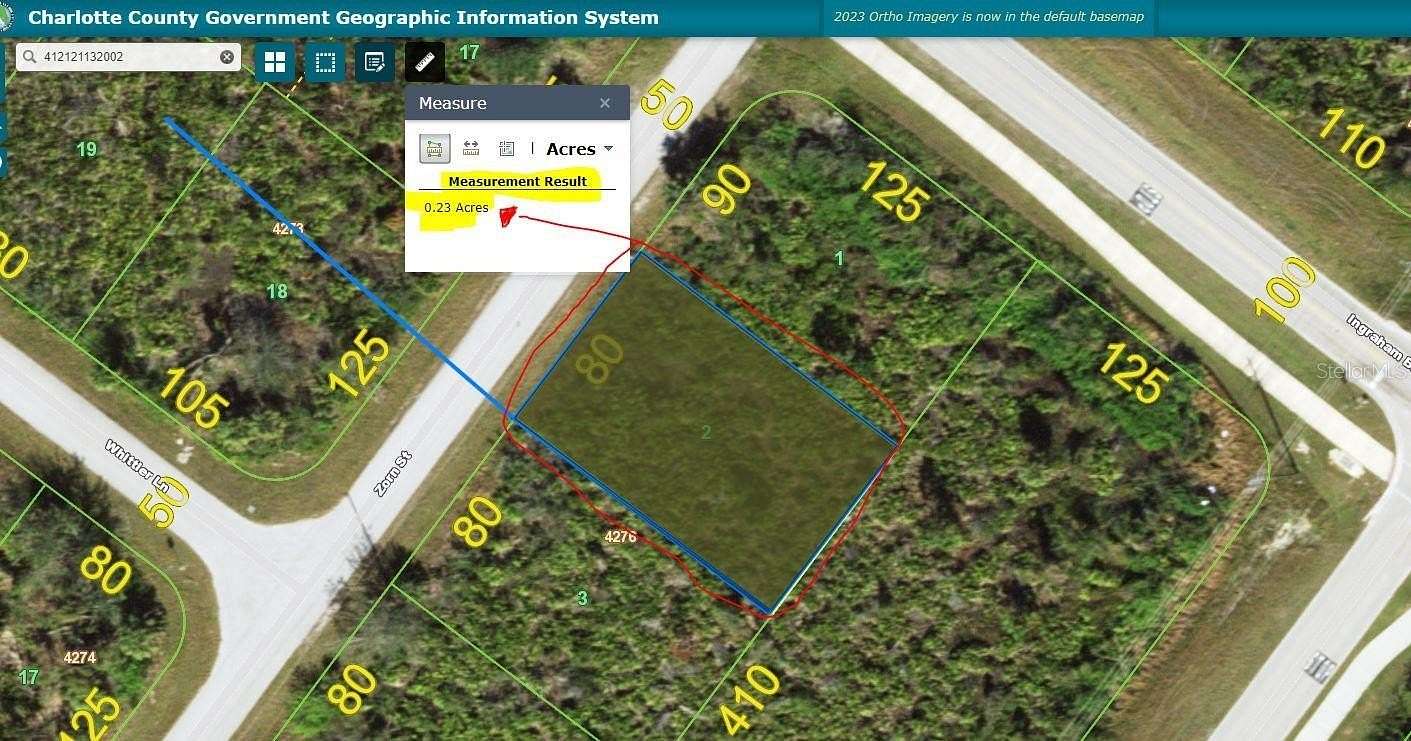 0.23 Acres of Residential Land for Sale in Port Charlotte, Florida