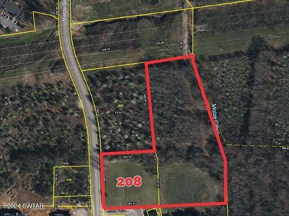 6.99 Acres of Commercial Land for Sale in Jackson, Tennessee