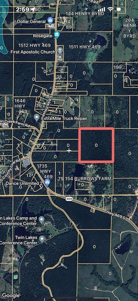 40.85 Acres of Recreational Land for Sale in Florence, Mississippi