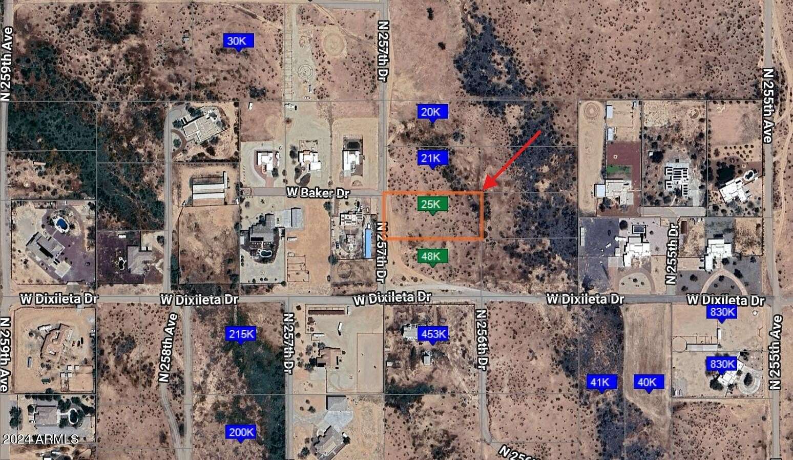 1.17 Acres of Land for Sale in Wittmann, Arizona