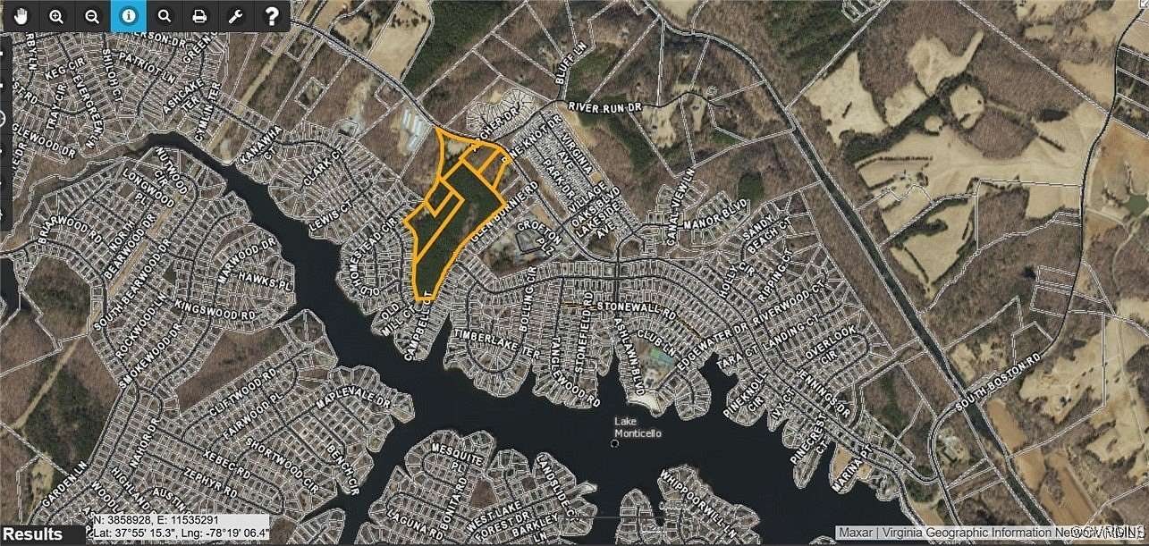 35 Acres of Mixed-Use Land for Sale in Palmyra, Virginia