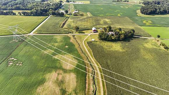 21 Acres of Recreational Land & Farm for Auction in Warsaw, Indiana