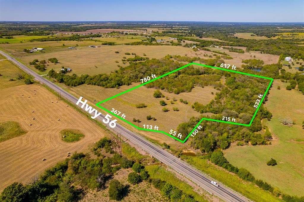 11 Acres of Commercial Land for Sale in Whitesboro, Texas