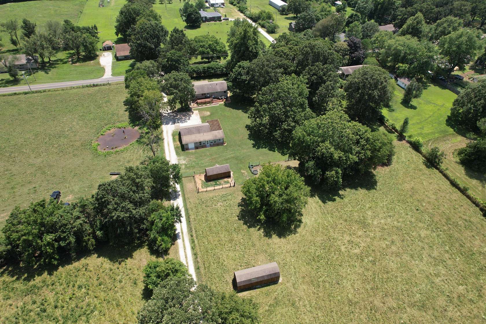 3.5 Acres of Residential Land with Home for Sale in Springfield, Missouri