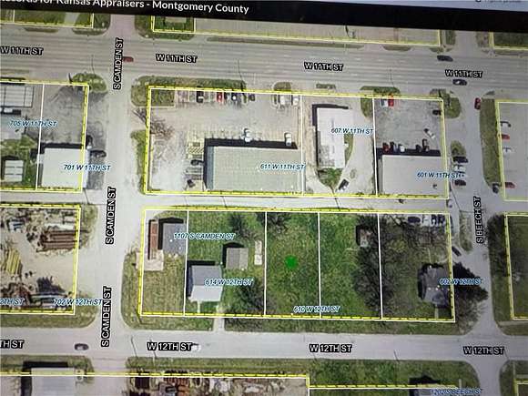 0.47 Acres of Commercial Land for Sale in Coffeyville, Kansas