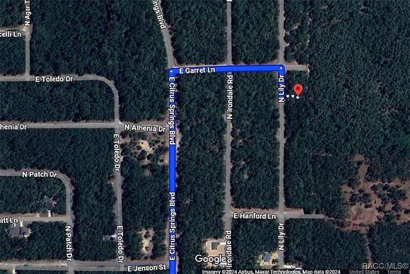 0.34 Acres of Residential Land for Sale in Citrus Springs, Florida