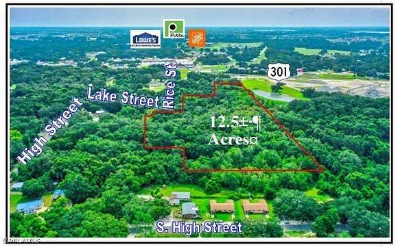 12.5 Acres of Commercial Land for Sale in Wildwood, Florida