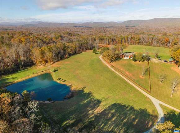 79.16 Acres of Recreational Land with Home for Sale in Esmont, Virginia